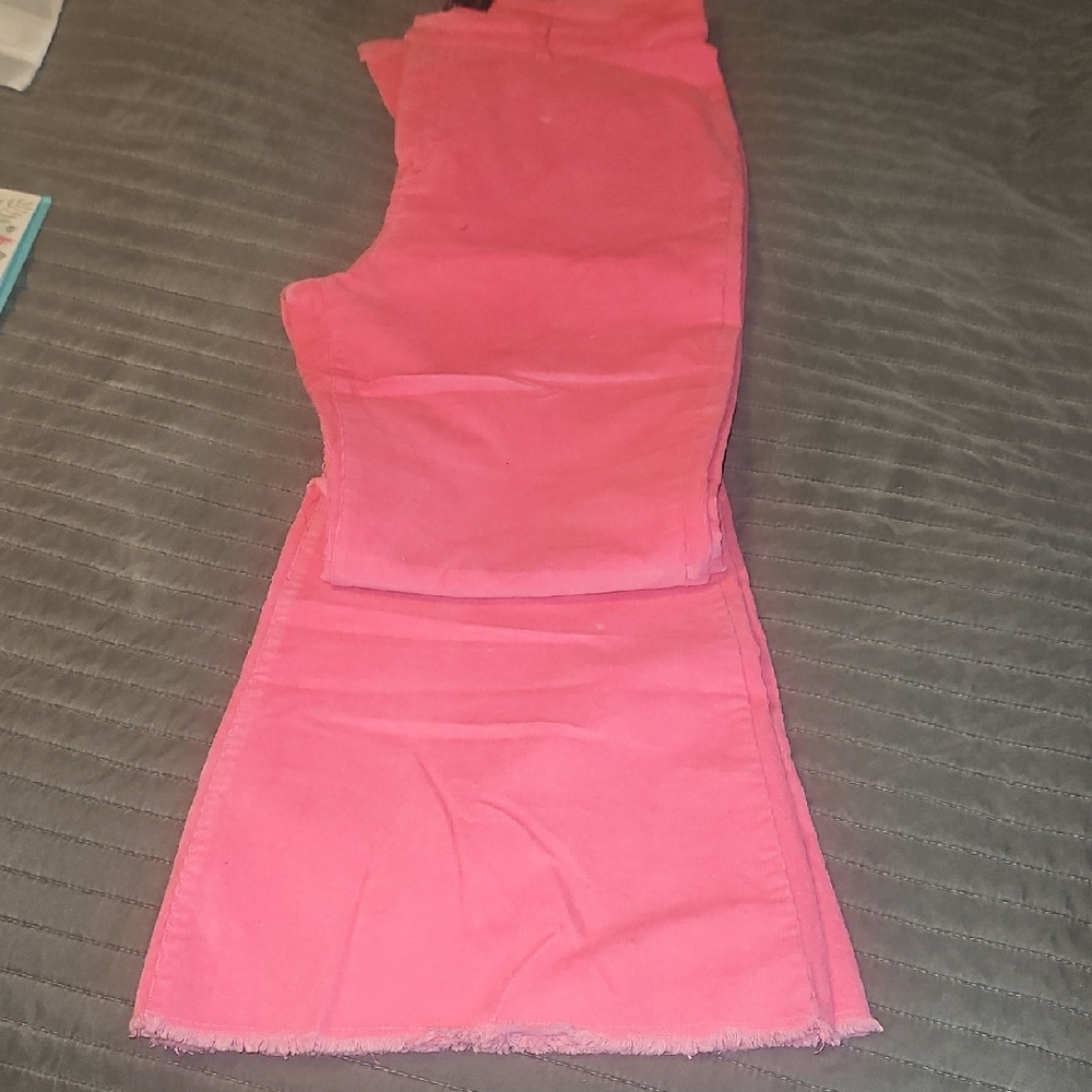 Vibrant Pink Flared Pants